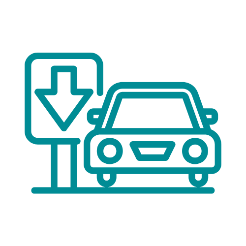 Secured underground car park (4 cars)